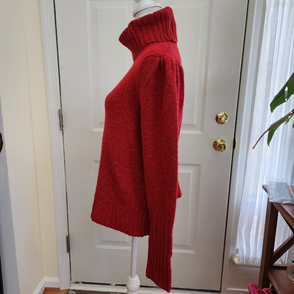 NWT Olive + Oak Chunky Turtle Neck Top Size Medium - Picture 3 of 10